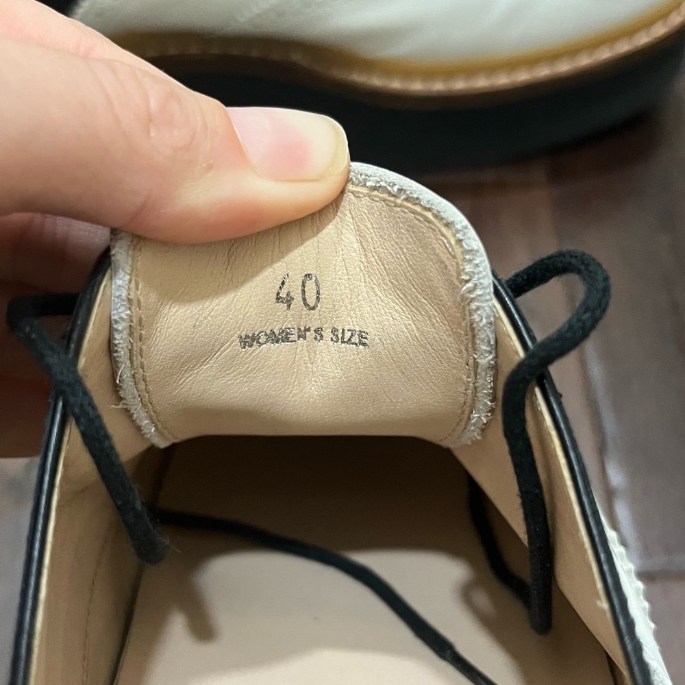 TOD’S LEATHER PLATFORM CREEPER SHOES - Picture 9 of 11